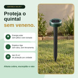 Sentinela Solar: proteja o quintal sem veneno com energia solar, instalação sem ferramenta e até 25 m² por unidade