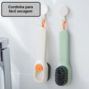 Escova c/ Dispenser de Sabão p/ Tênis/Sapatos